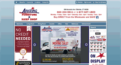 Desktop Screenshot of amazingfurnitureonline.com